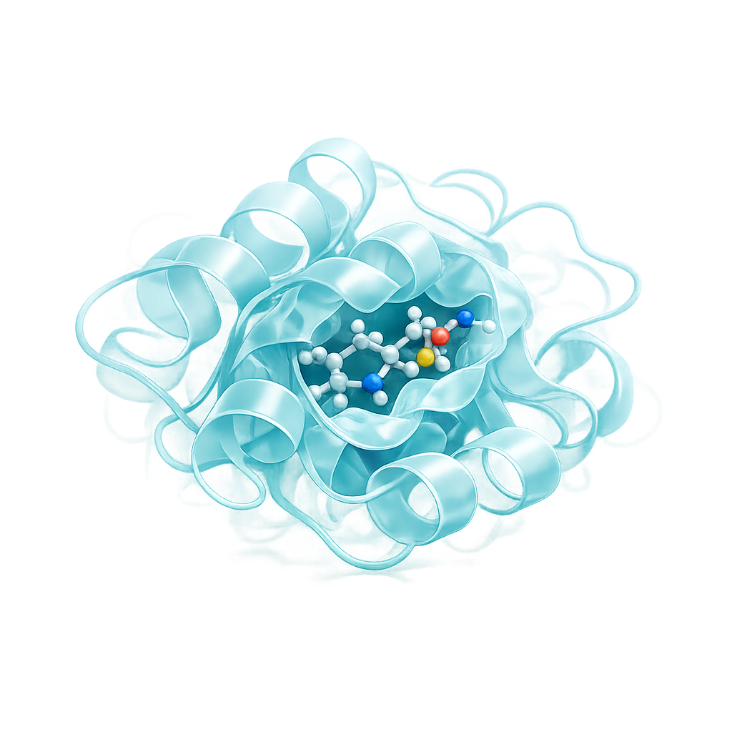 Protein-ligand binding visualization